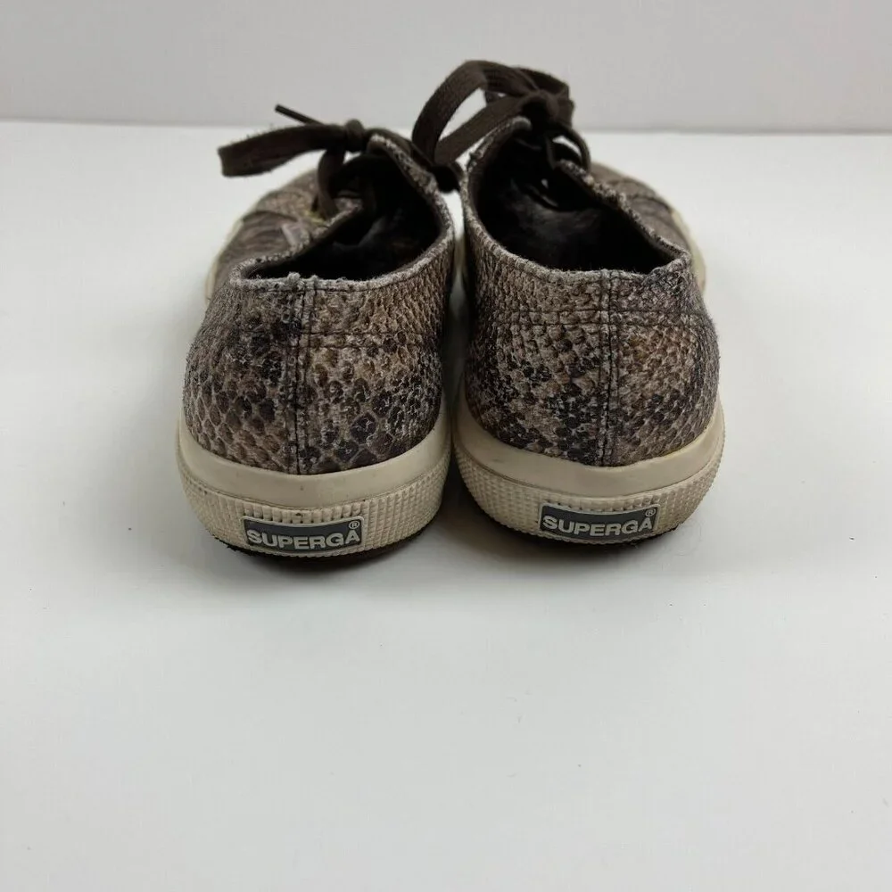 Superga 2750 Synth Snake Shoes Women’s Size 9 EU 40  Casual Sneakers - Picture 5 of 10